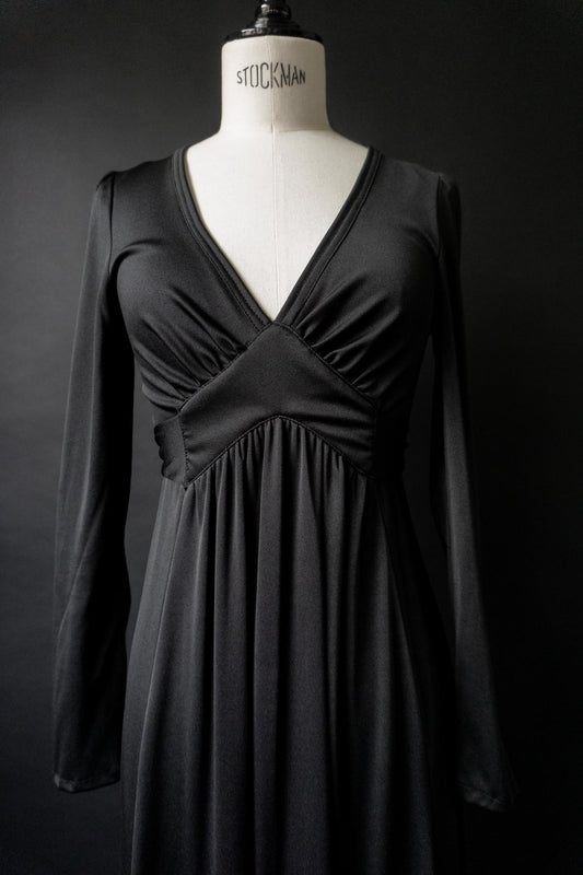 Vintage witchy Maxikleid 70s witch, XS–S