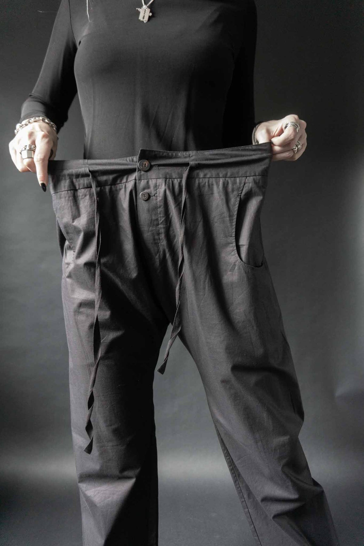 Vintage Avantgarde Hose, M–L