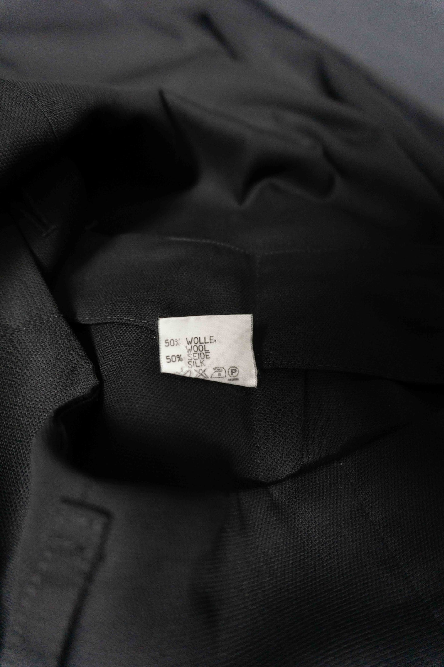 Vintage Bundfaltenhose von Jill Thunder aus Seidenwolle, Größe XS