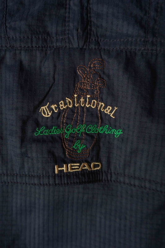 Windbreaker von Head mit Stickerei, Fronttasche und Tunnelzug in der Taille