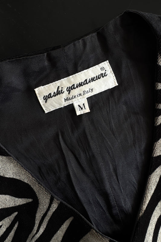 Vintage Yashi Yamamuri Weste Zebra, M–L theplaincircle vintage