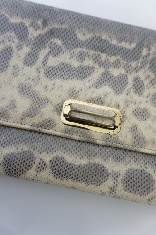 Tasche Kroko Creme - theplaincircle vintage