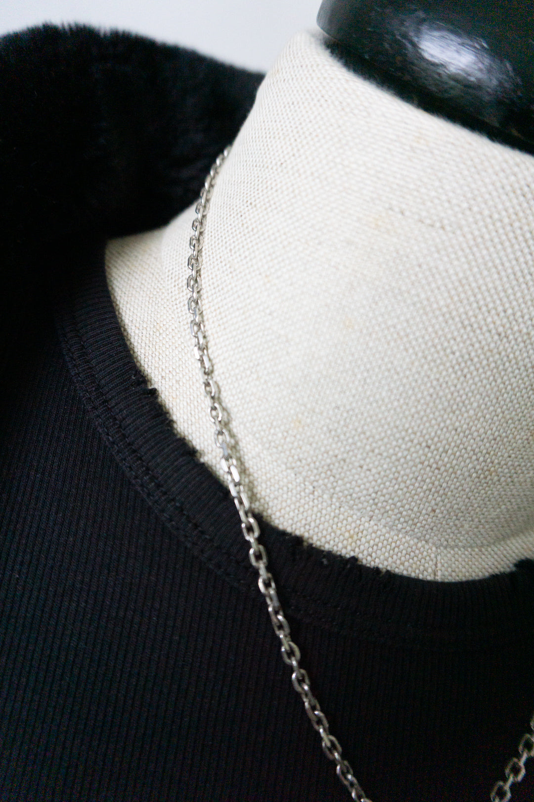 Kette mit Aquamarin Anhänger - theplaincircle vintage