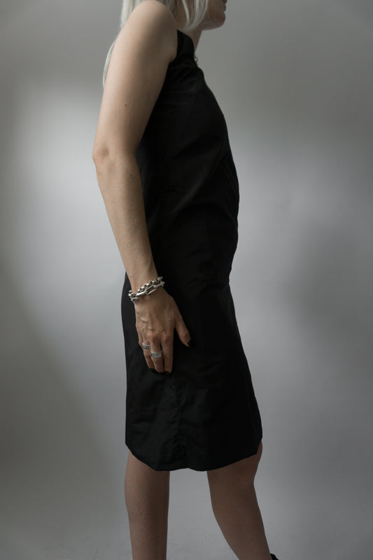 Kleid Schwarz Tandem - theplaincircle vintage