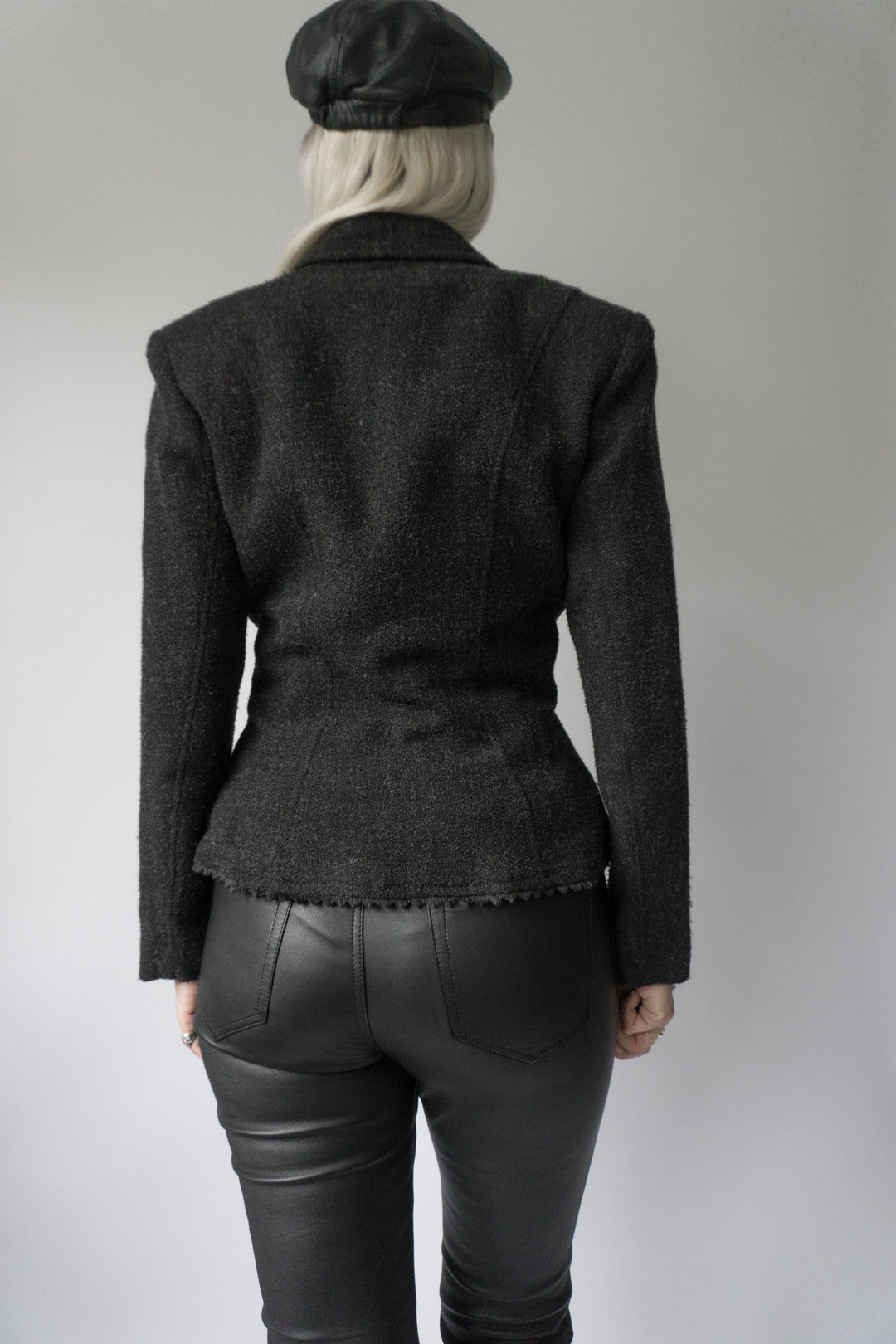 Nicowa München Blazer Anthrazit 80s - theplaincircle vintage