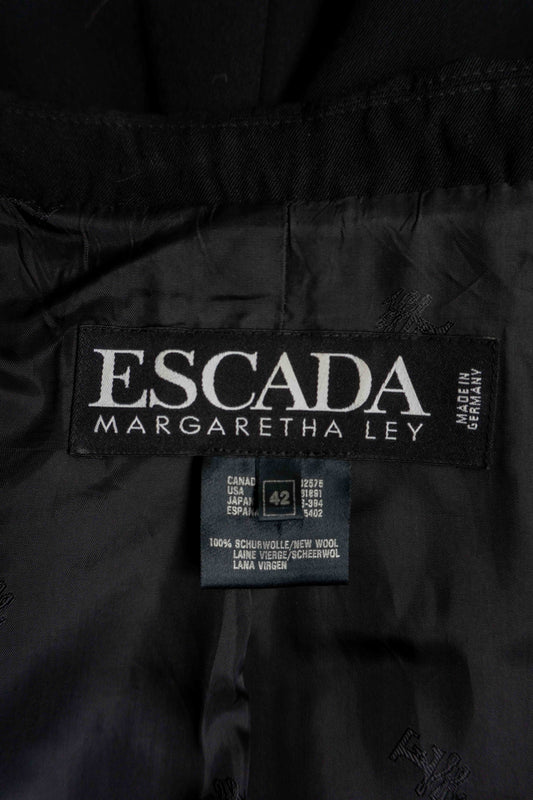 Vintage Escada Blazer Navy Goldene Schmuckknöpfe