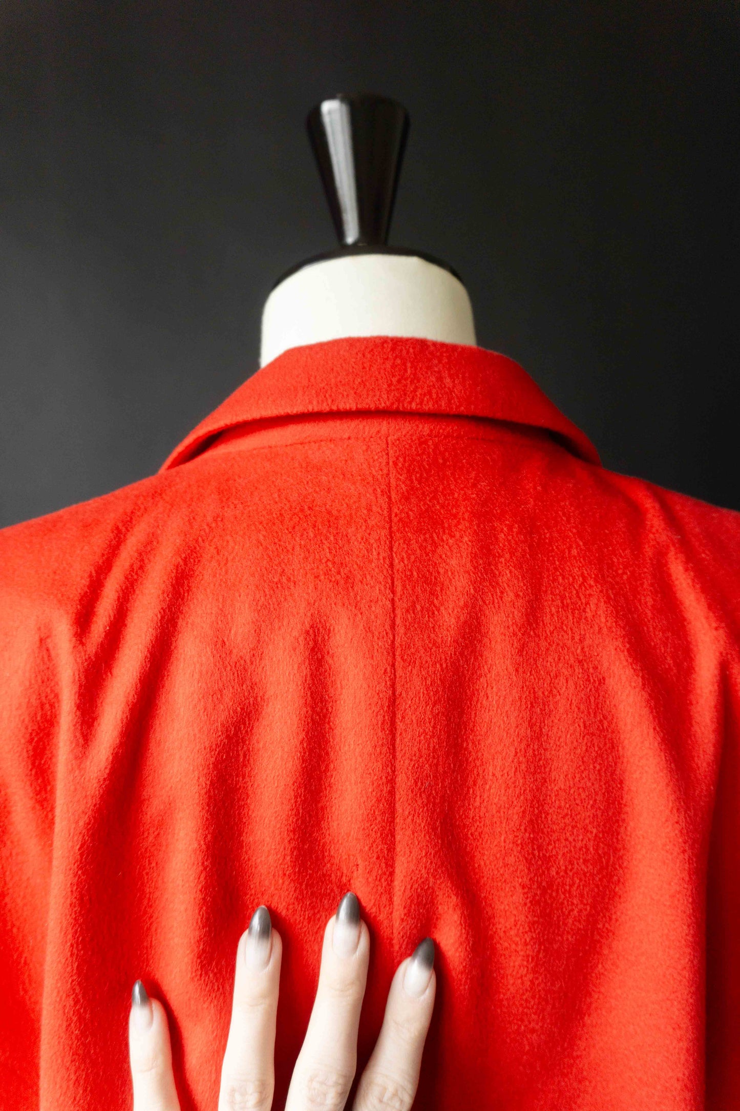 Vintage Escada Blazer Rot 100% Kaschmir 80er Jahre