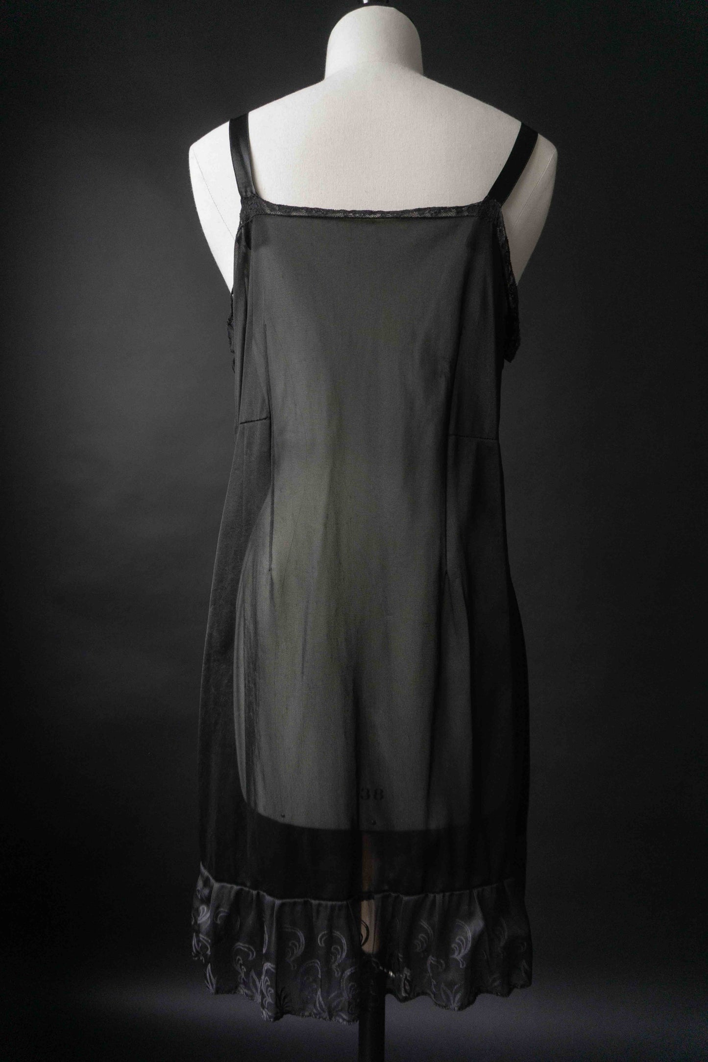 Vintage Neckligee Kleid 20er Jahre Spitze Antik