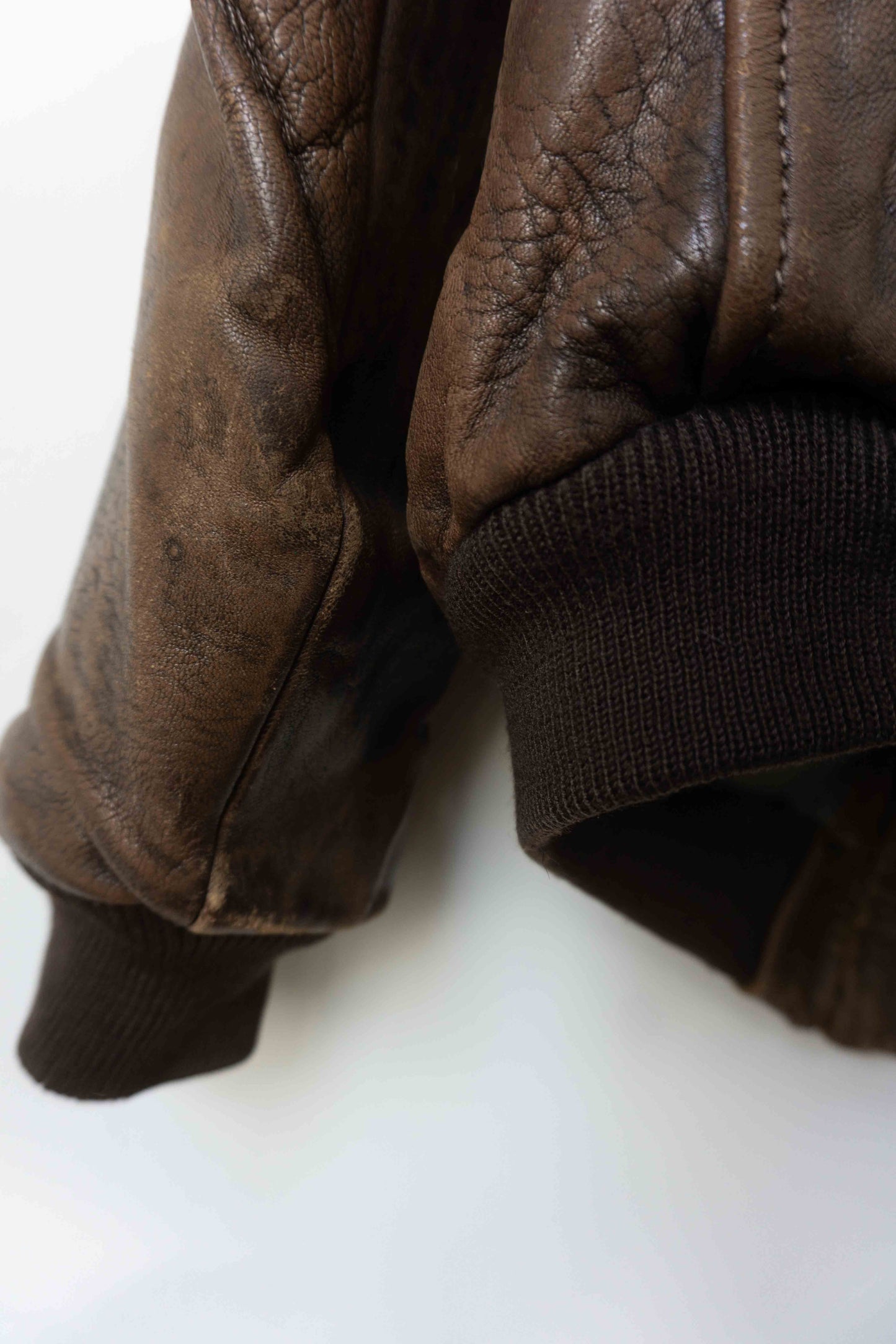 Mustang Vintage Lederjacke braun mit Patina