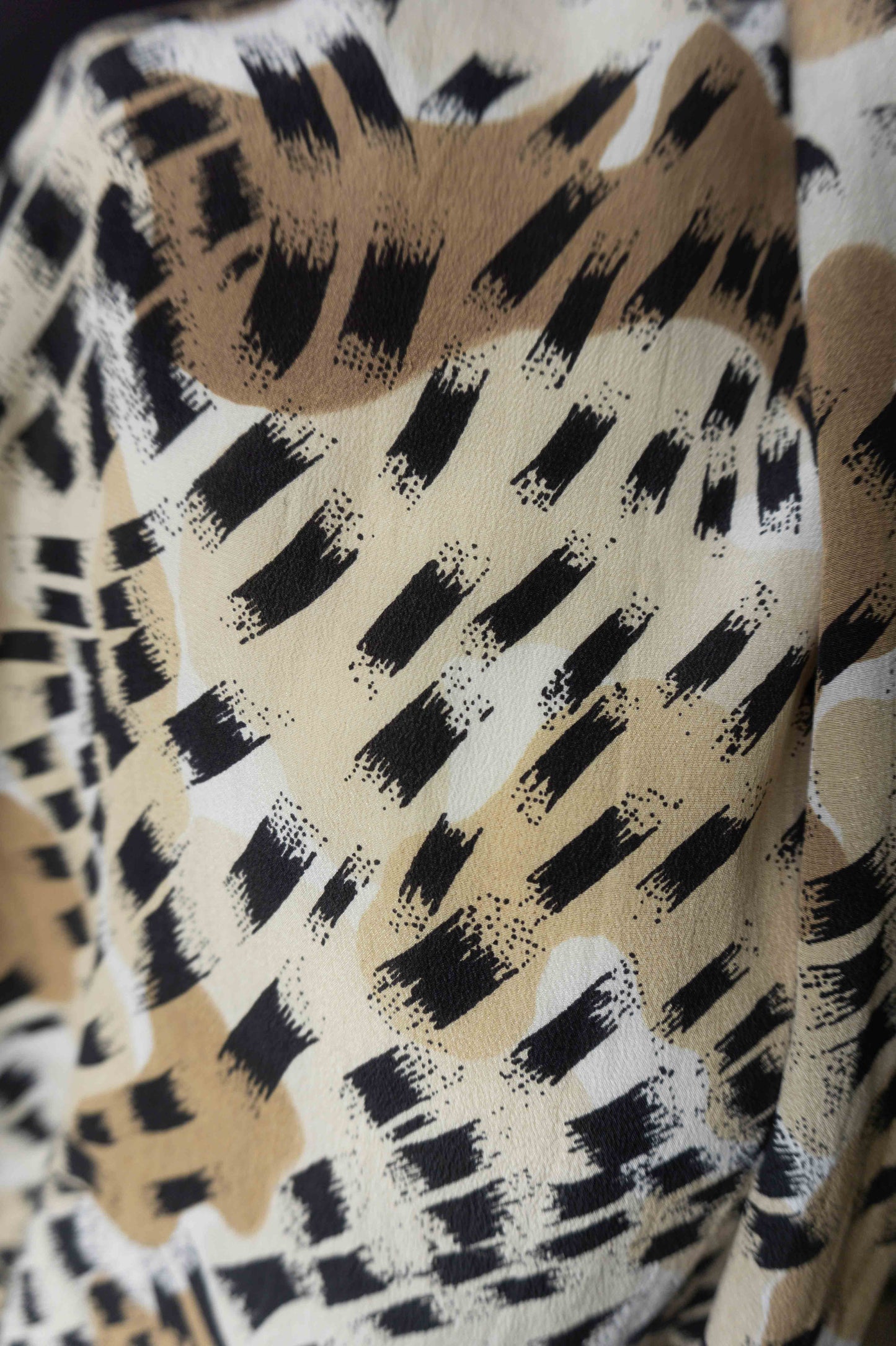 Vintage Schal seide Leo