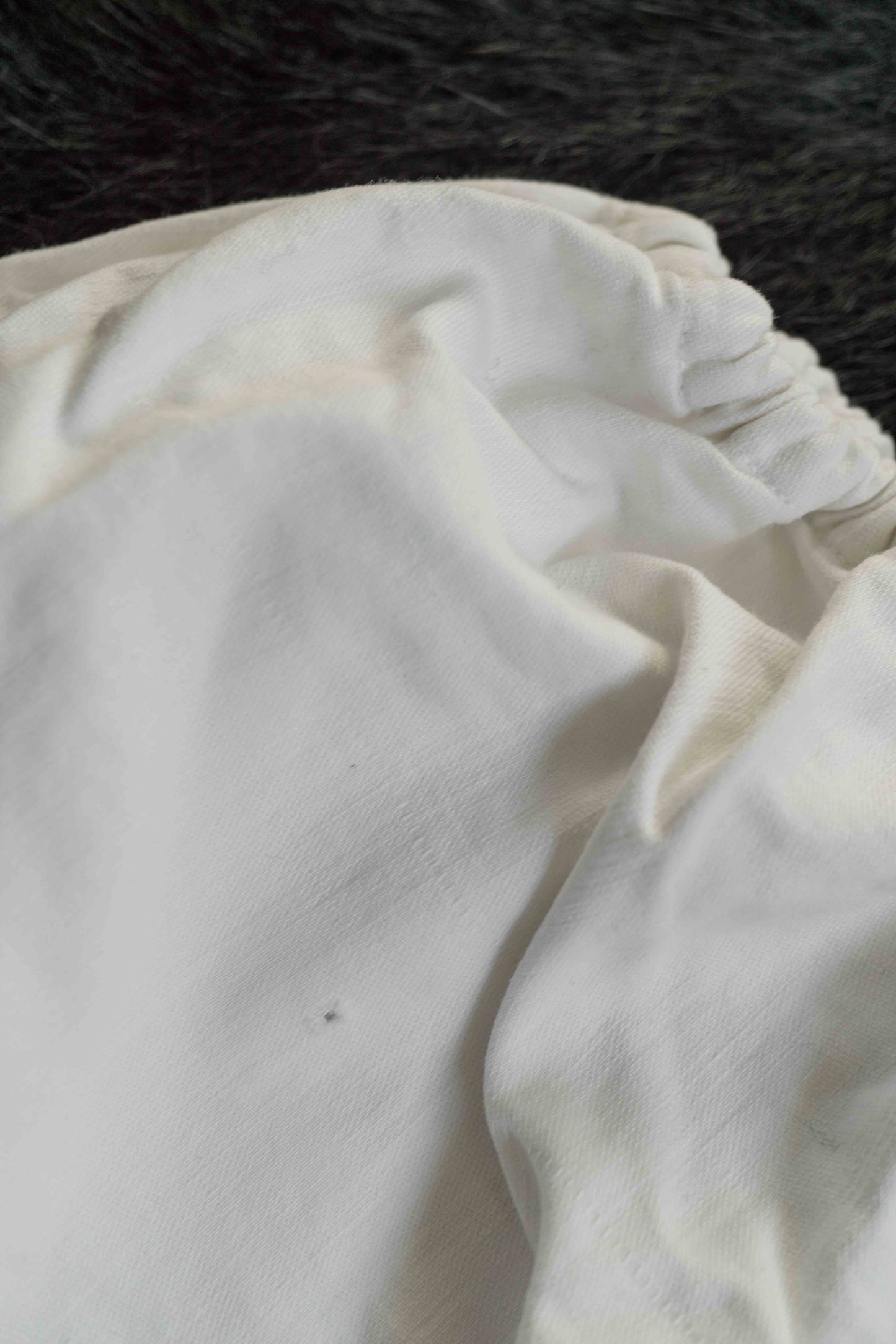 Antike Shorts Bloomers Weiß Leinen Baumwolle Spitze