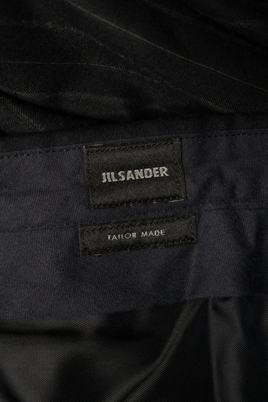 Vintage Jil Sander Bundfaltenhose mit Nadelstreifen