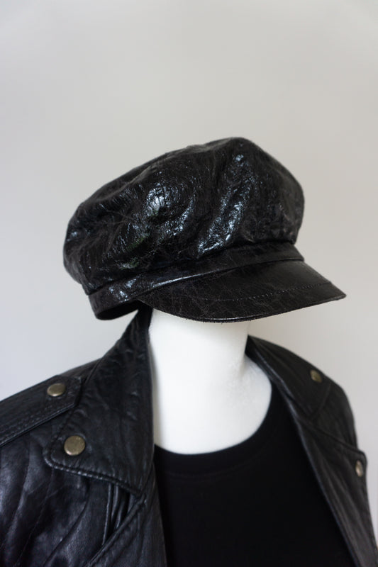 Ballonmütze Lack - theplaincircle vintage