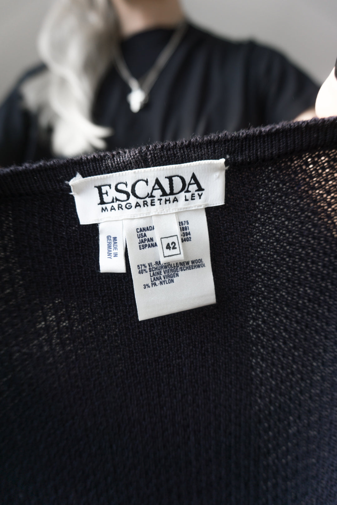 Cardigan, ESCADA, M - theplaincircle vintage