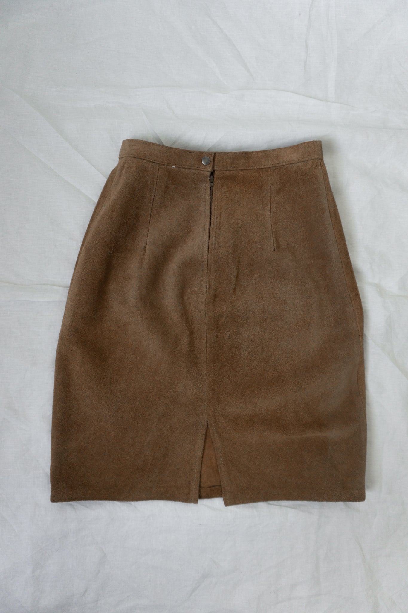 Lederrock Beige - theplaincircle vintage