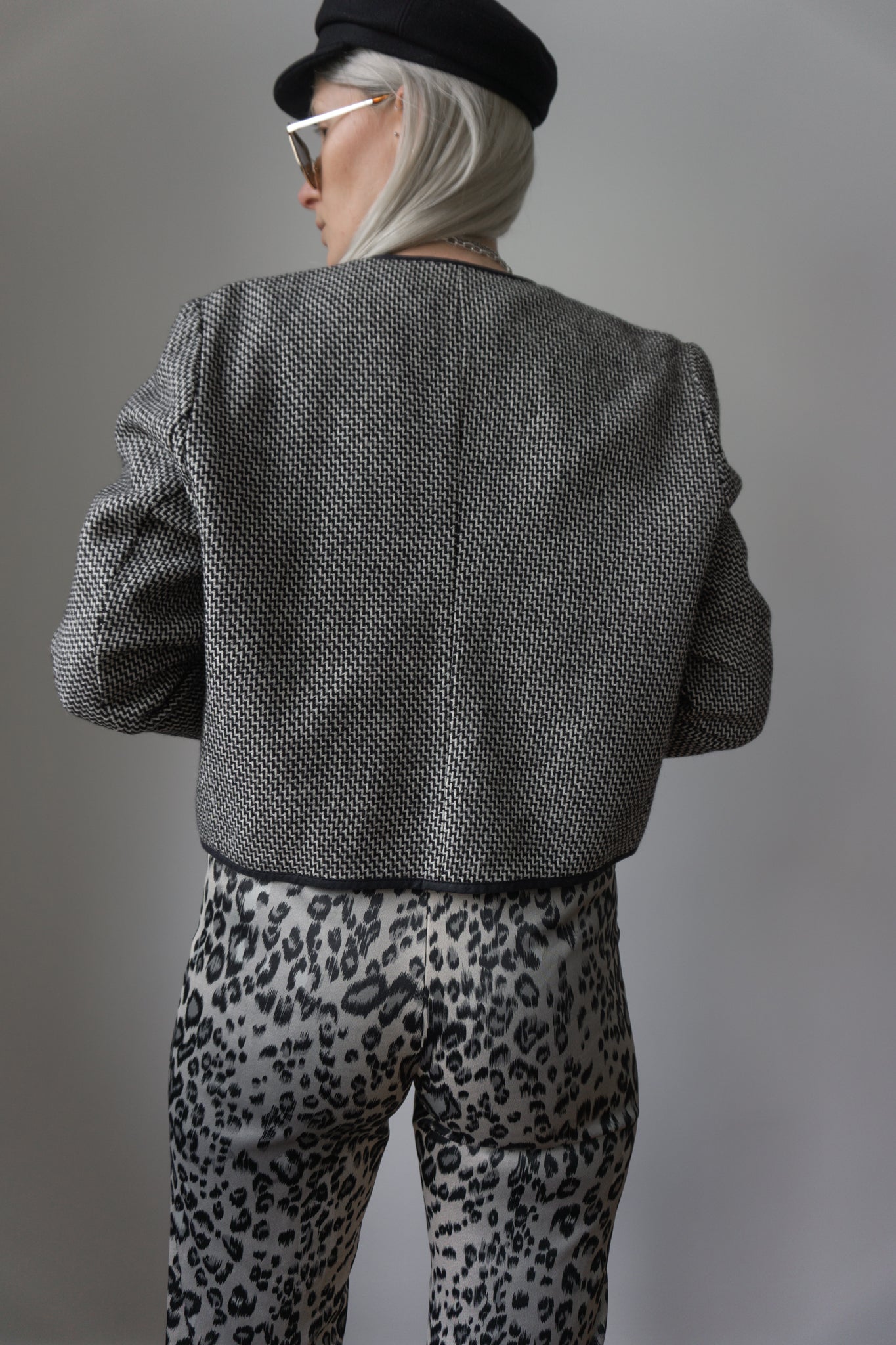 Blazer, cropped, XS-M - theplaincircle vintage