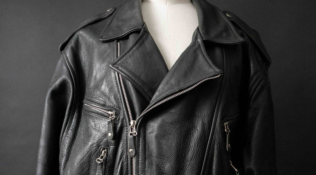 Schwarze Vintage Lederjacken: Zeitlose Klassiker für die Übergangszeit