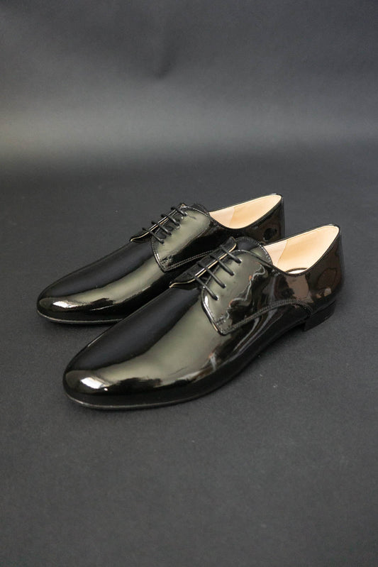 PRADA Schnürschuhe, Lack, 38,5 theplaincircle vintage