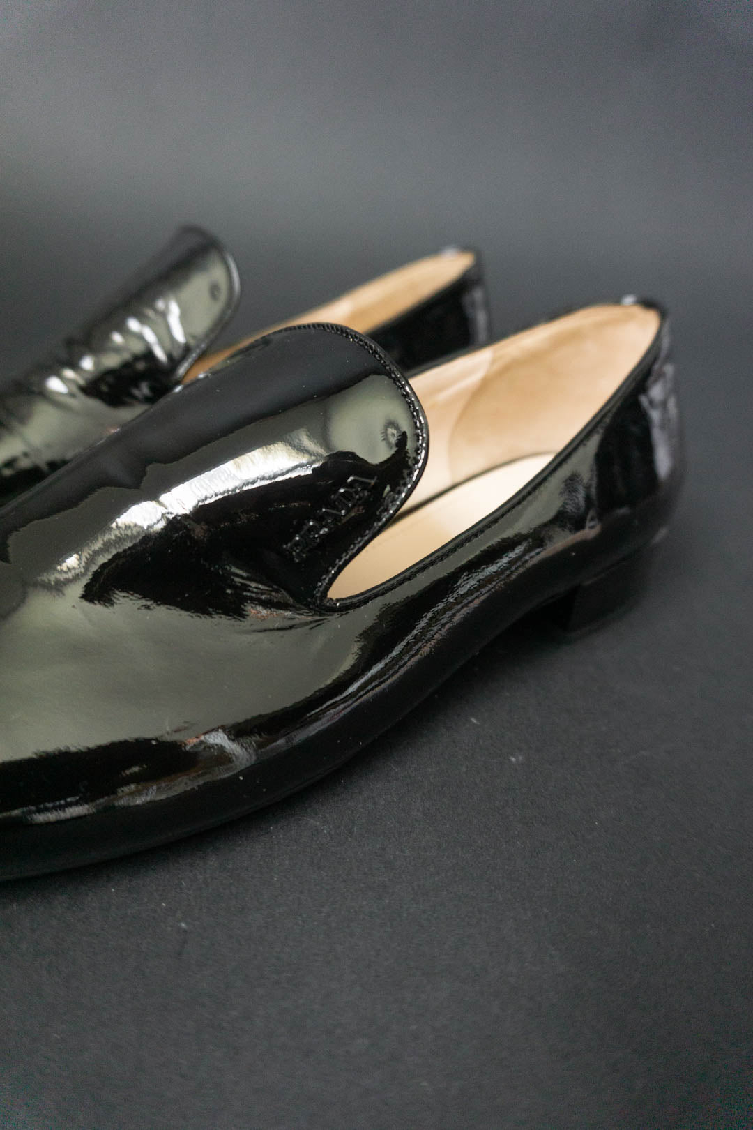 PRADA Loafer, Lack, 38