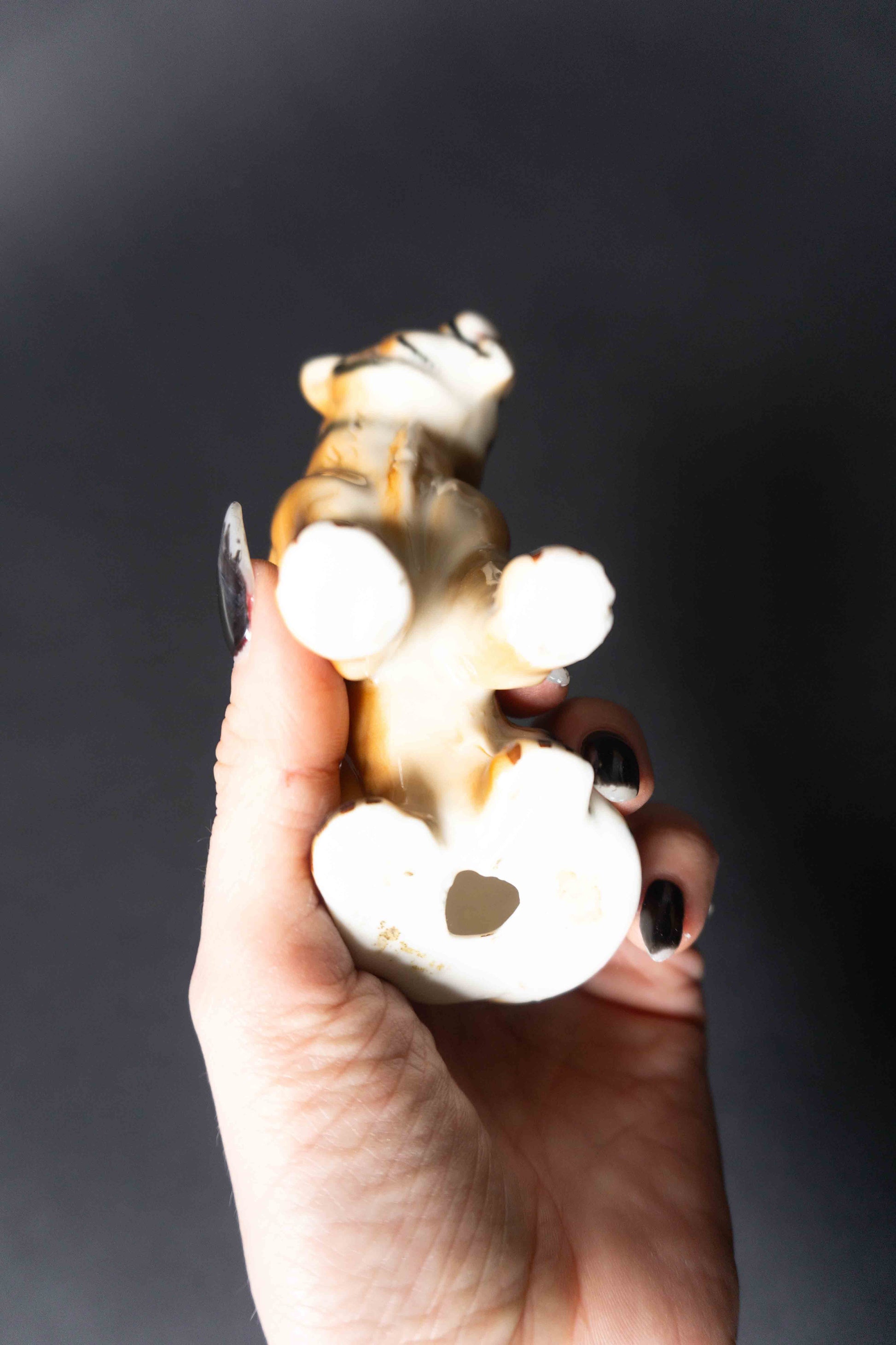 Vintage Porzellan Figur Tiger theplaincircle vintage