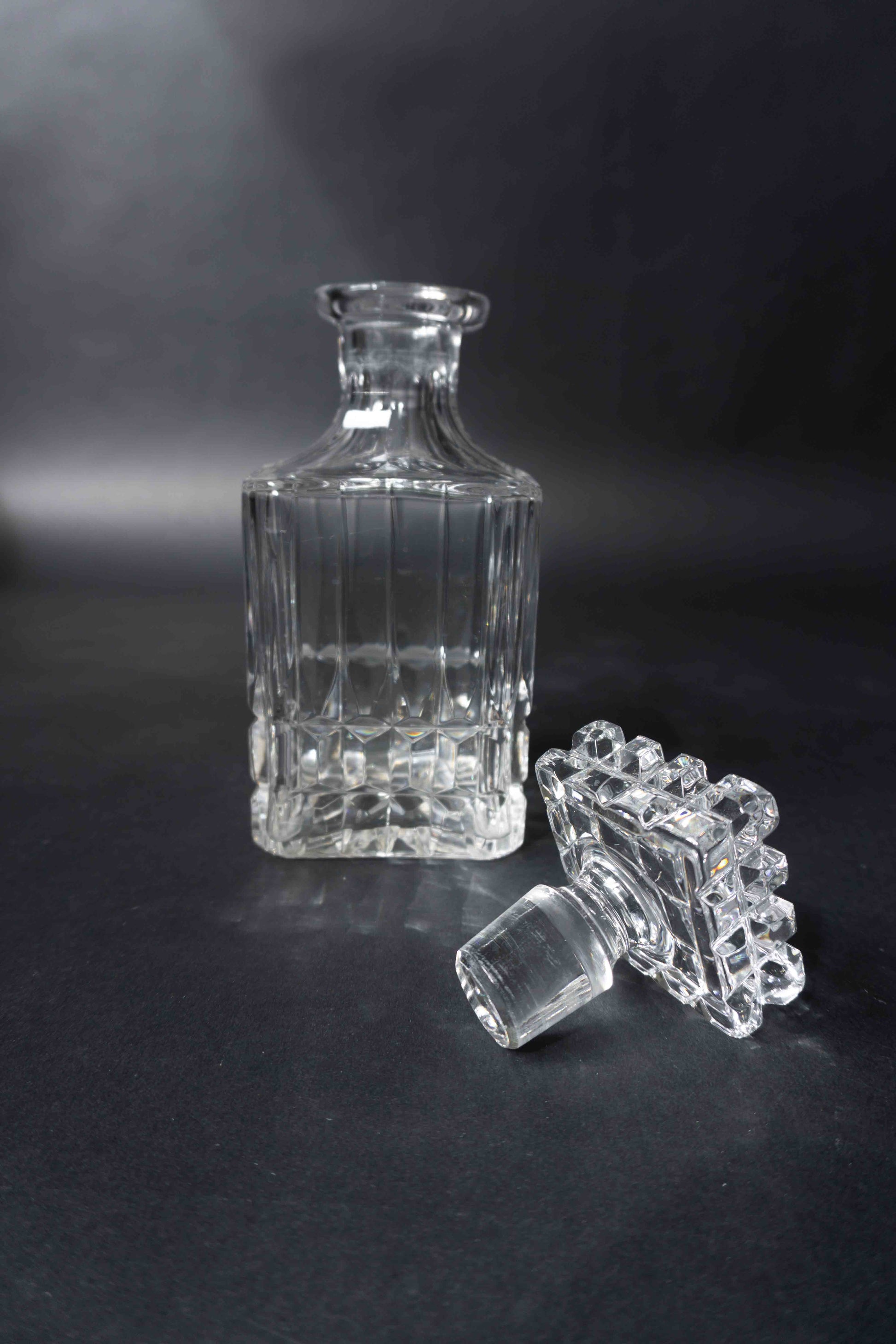 Vintage Kristall Karaffe 2 theplaincircle vintage