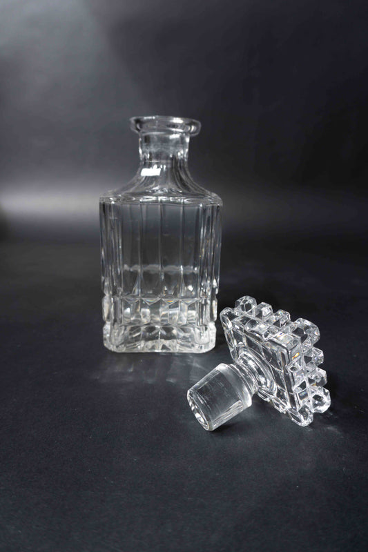 Vintage Kristall Karaffe 2 theplaincircle vintage