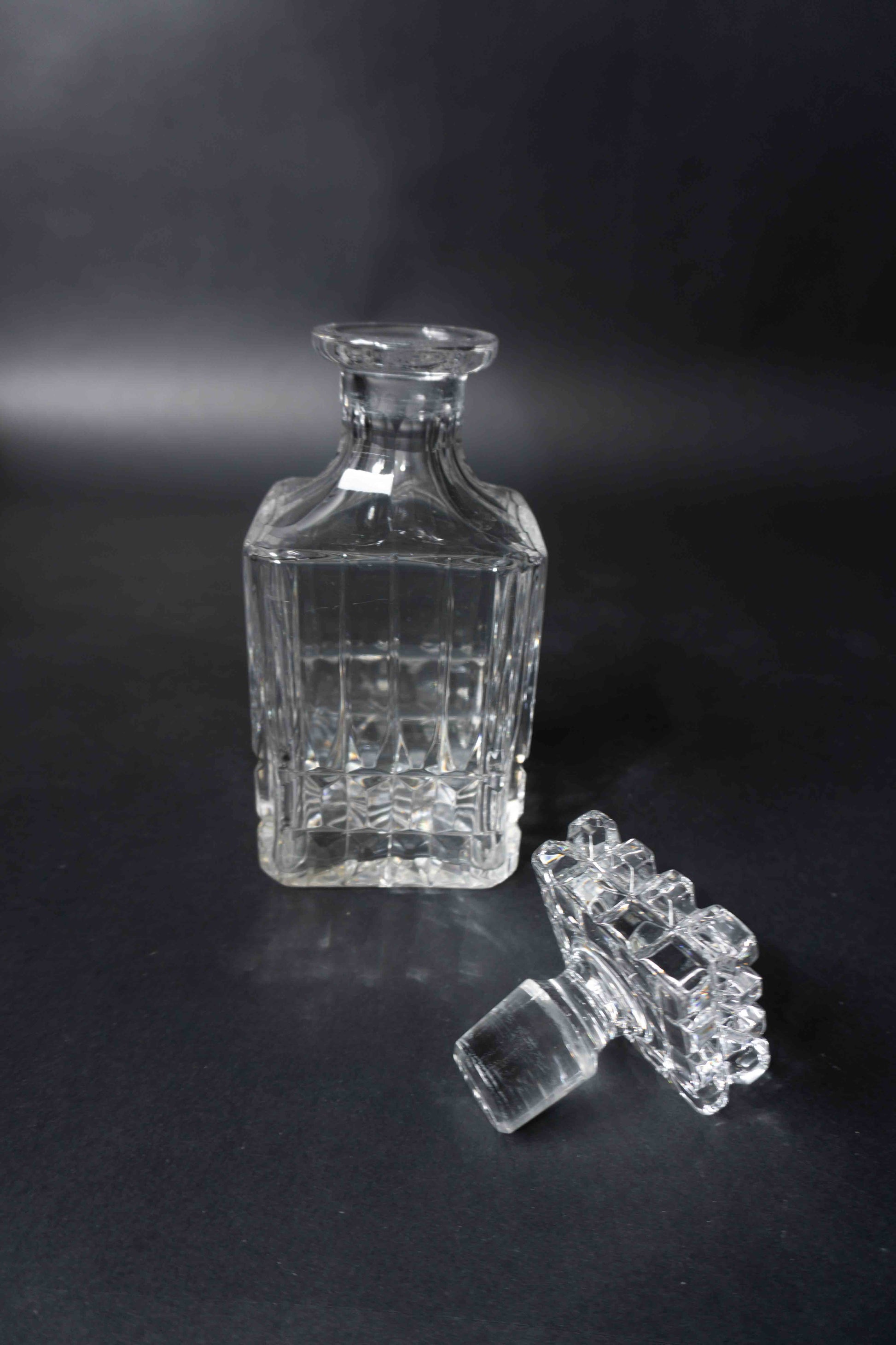 Vintage Kristall Karaffe 2 theplaincircle vintage