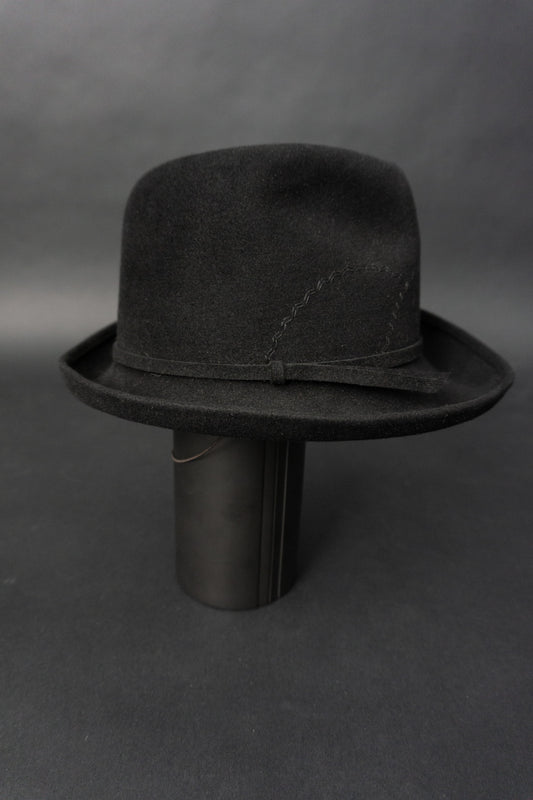 Fedora Hut, Schwarz, 55,5