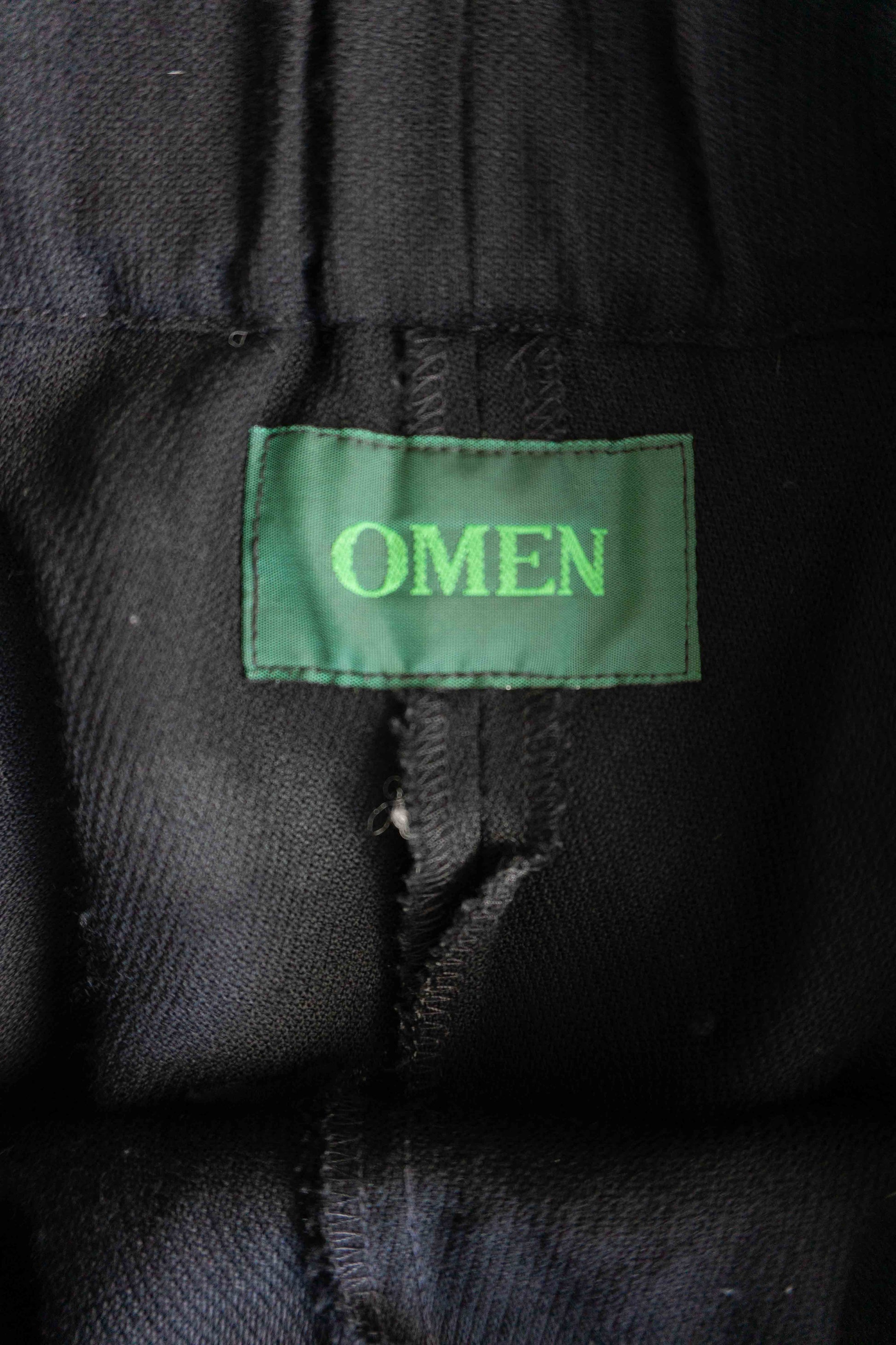 OMEN Hose, drop crotch, Schwarz, S–M theplaincircle vintage