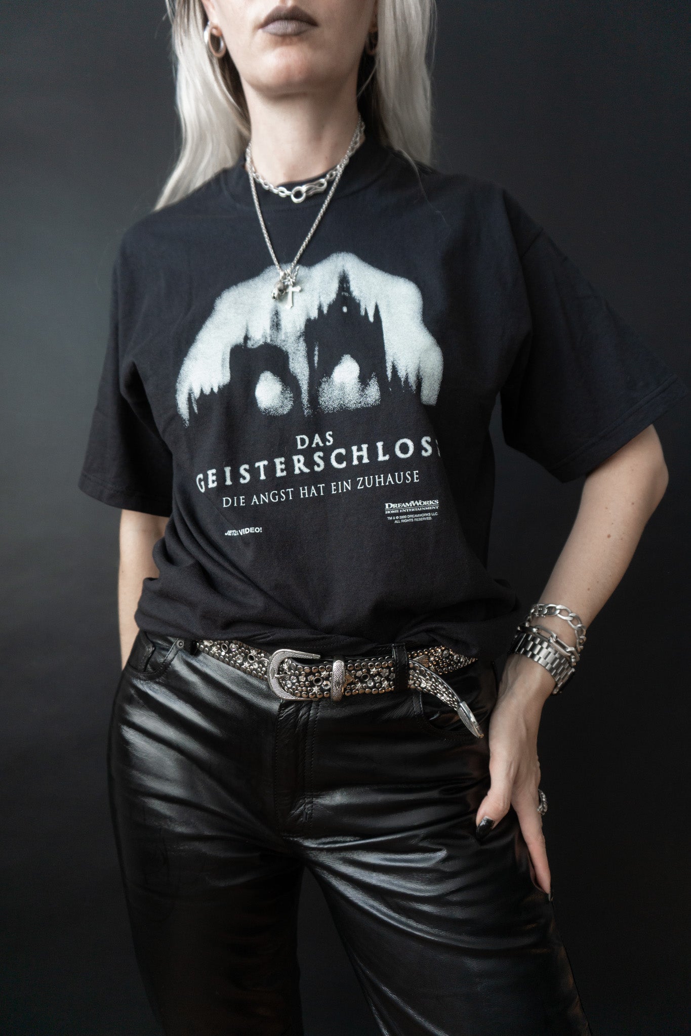 Oversized T-Shirt Geisterschloss 2000, M