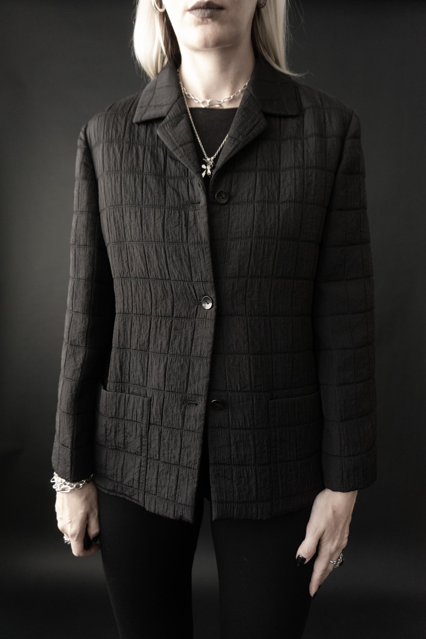 Avant-garde blazer structure, S–M