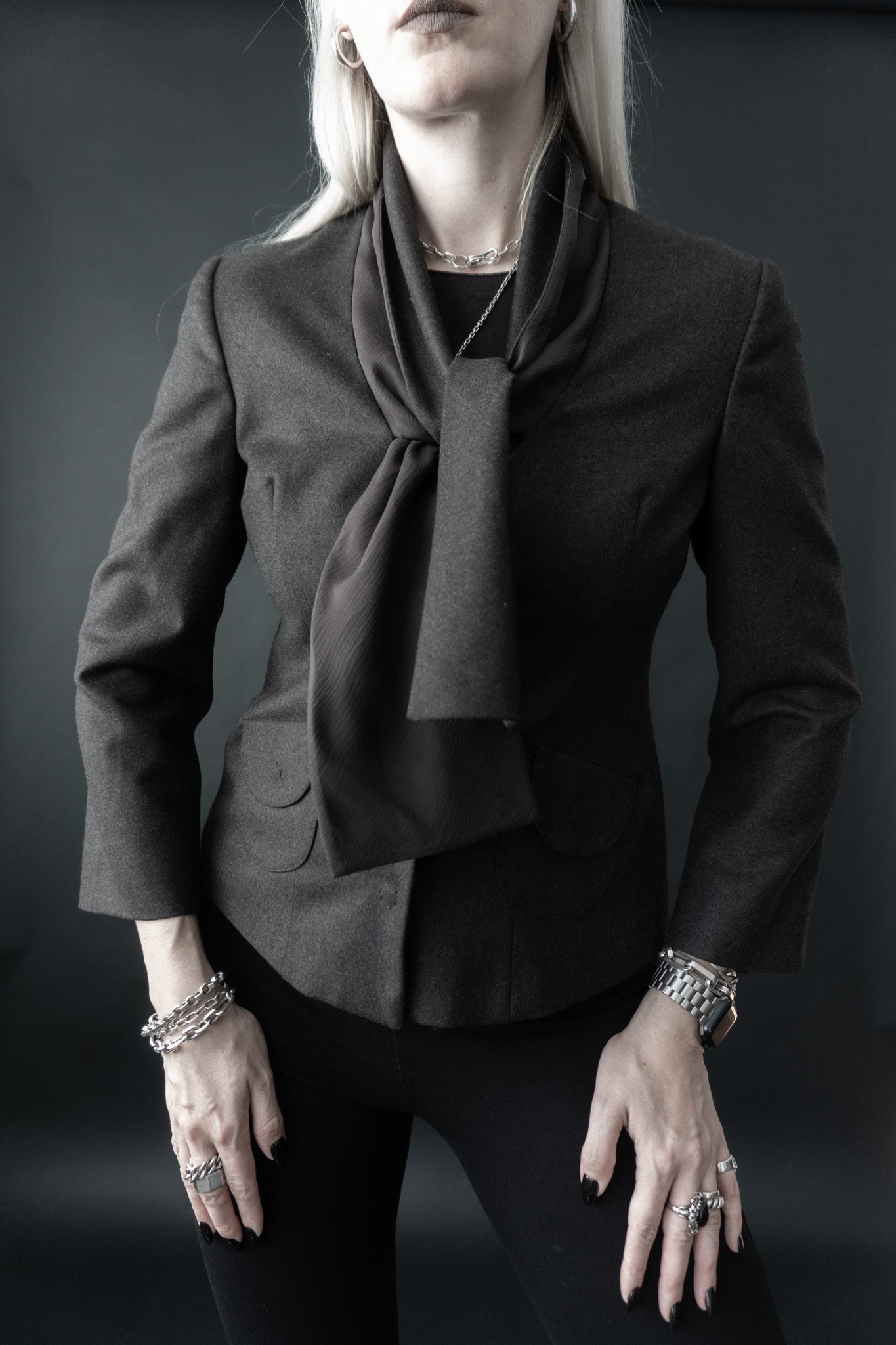 Miu Miu Blazer Khaki, S–M theplaincircle vintage