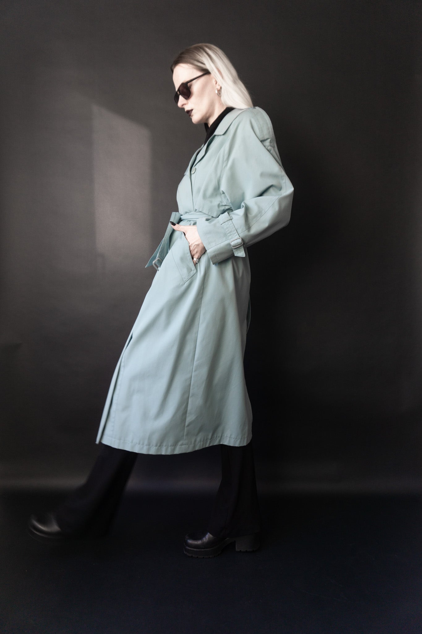 80s Trenchcoat Mint, S–L