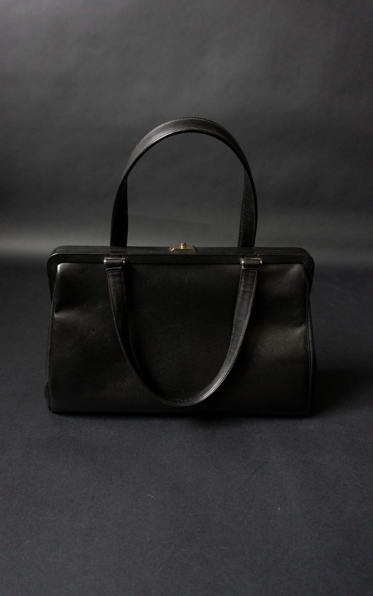 50s Bag Leather Black