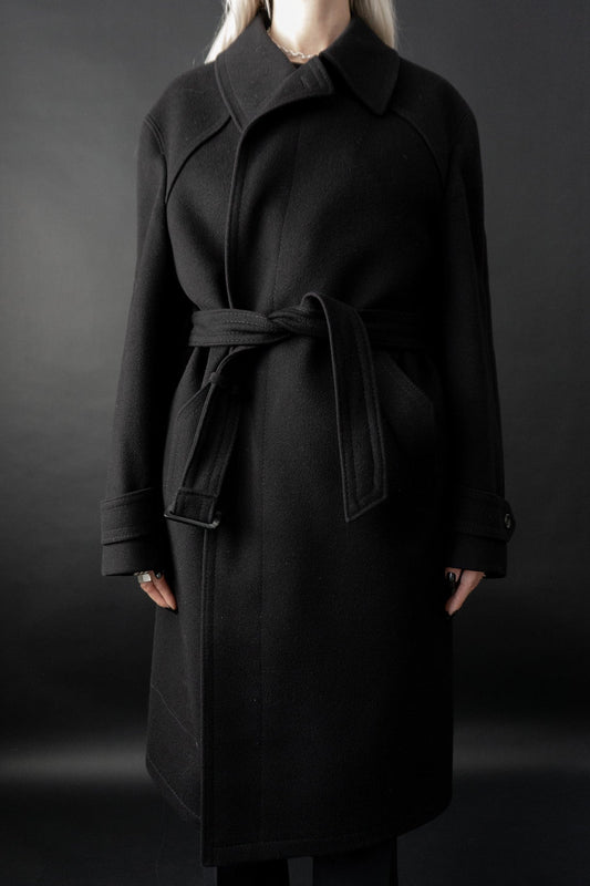 Vintage Kaschmir-Wolle Trenchcoat, M–L