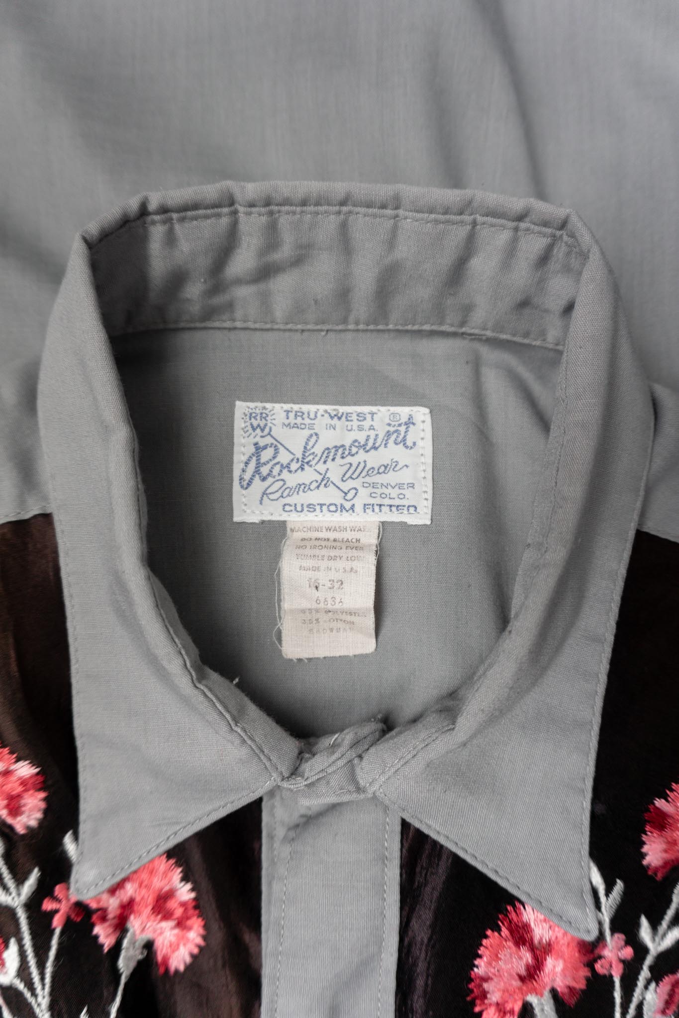 Vintage Westernhemd Rockmount Tru-West Ranch Wear