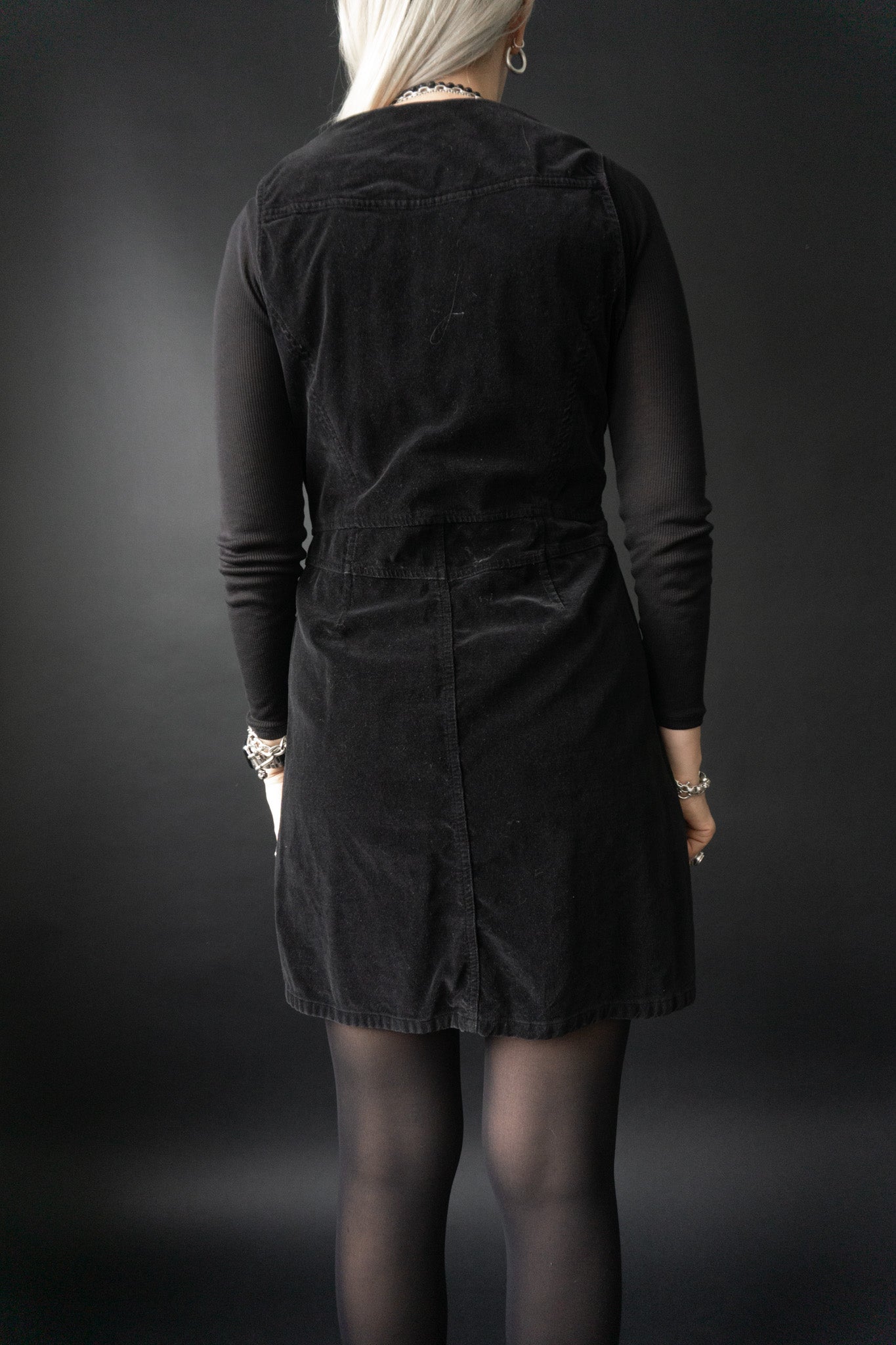 Grunge Kleid Kord, M