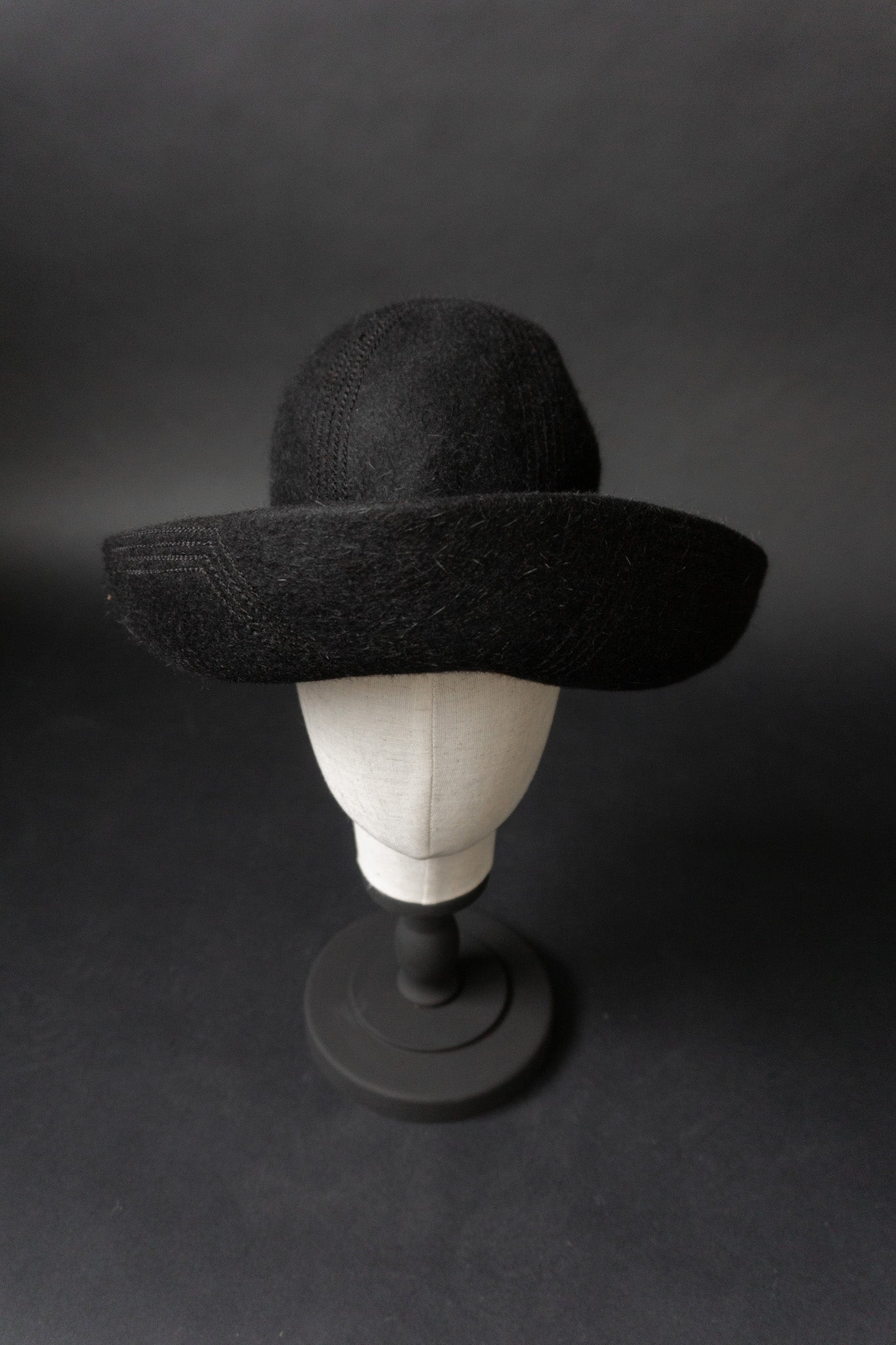 60s Hat Austria Wool, 55