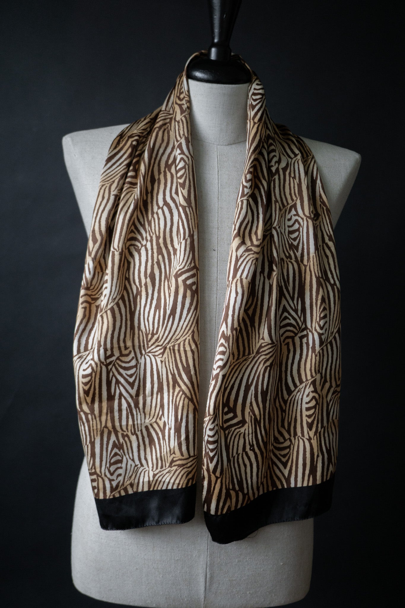 animal print scarf