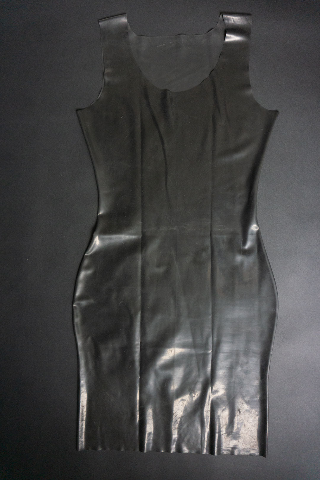 Latex Kleid Schwarz S