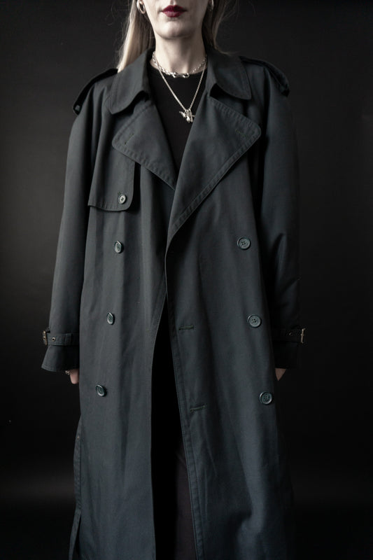 Trenchcoat, Petrol, M–XL