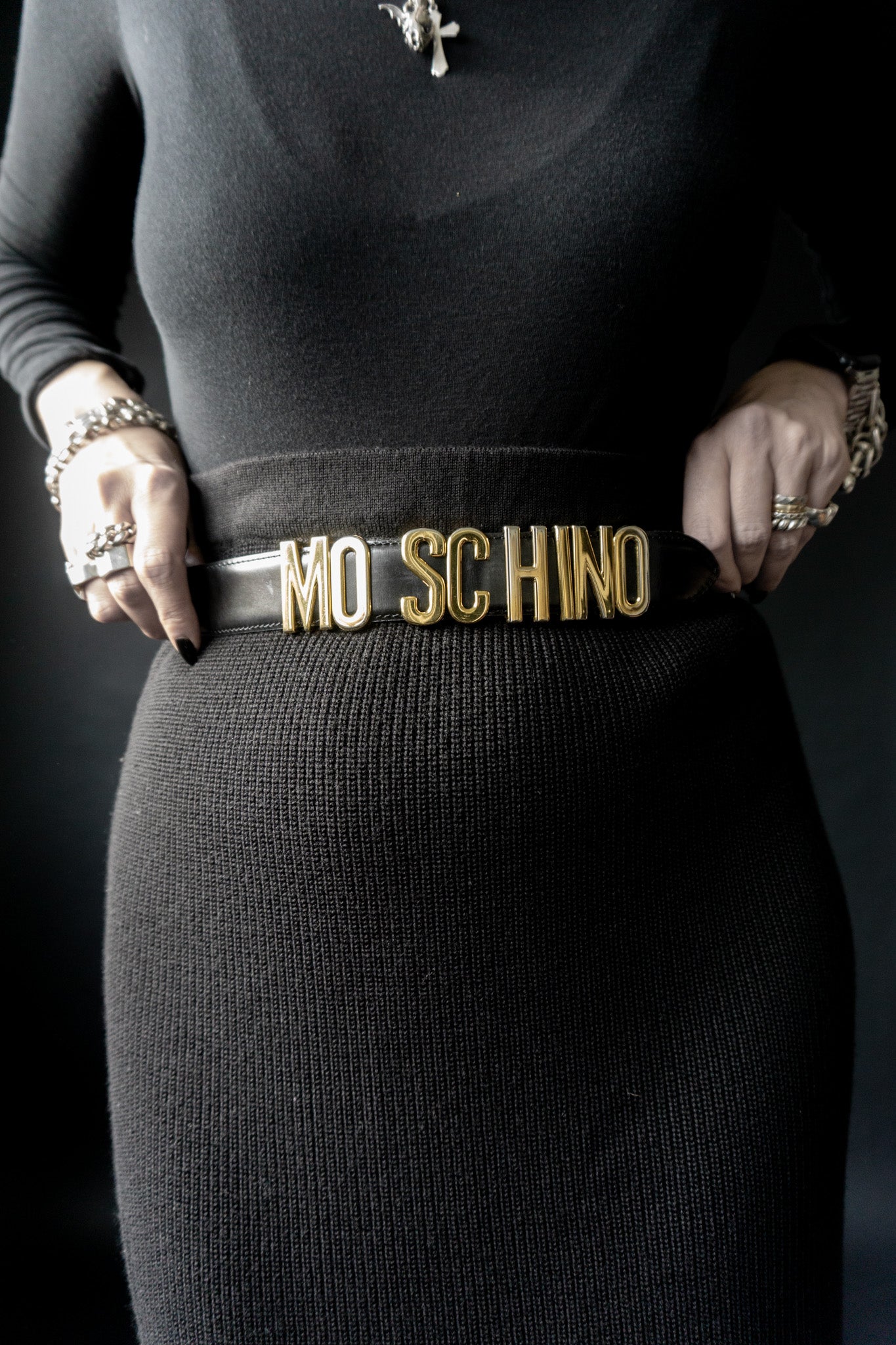 80s Moschino Gürtel, XS–S