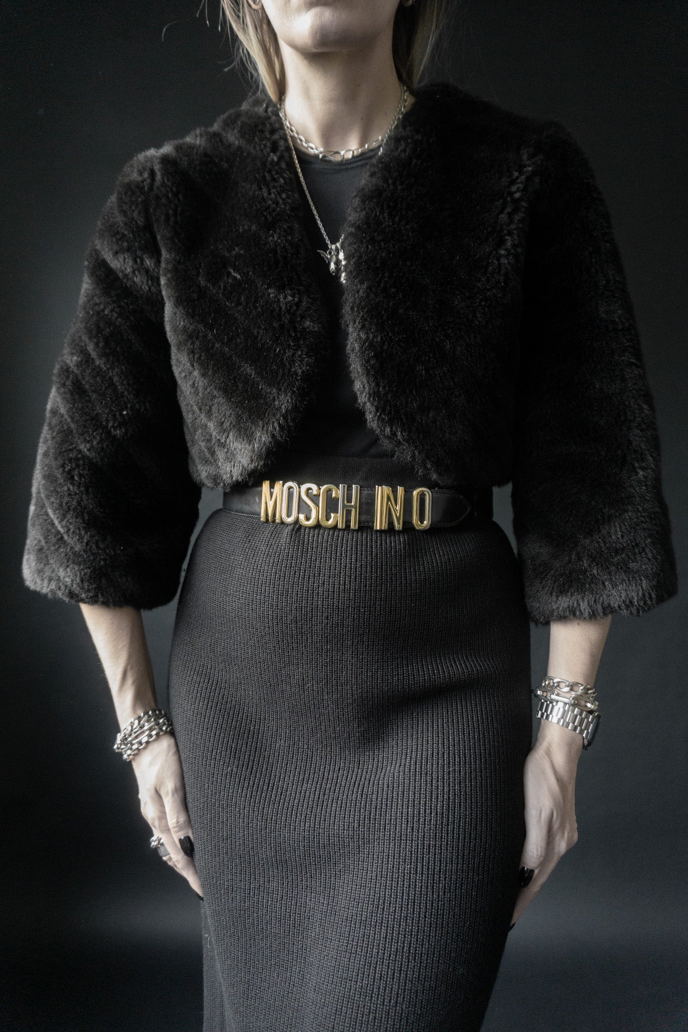 80s Moschino Gürtel, XS–S