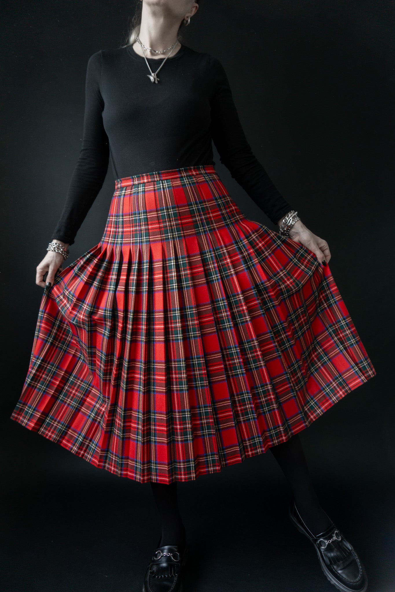 80s Schottenrock, Kilt, M