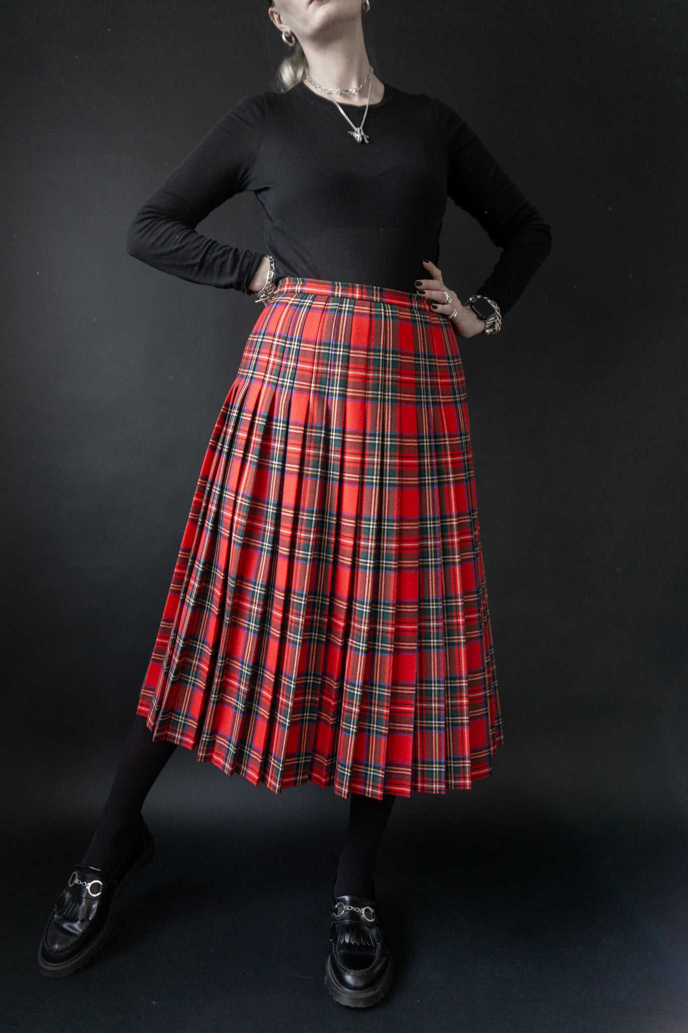 80s Schottenrock, Kilt, M