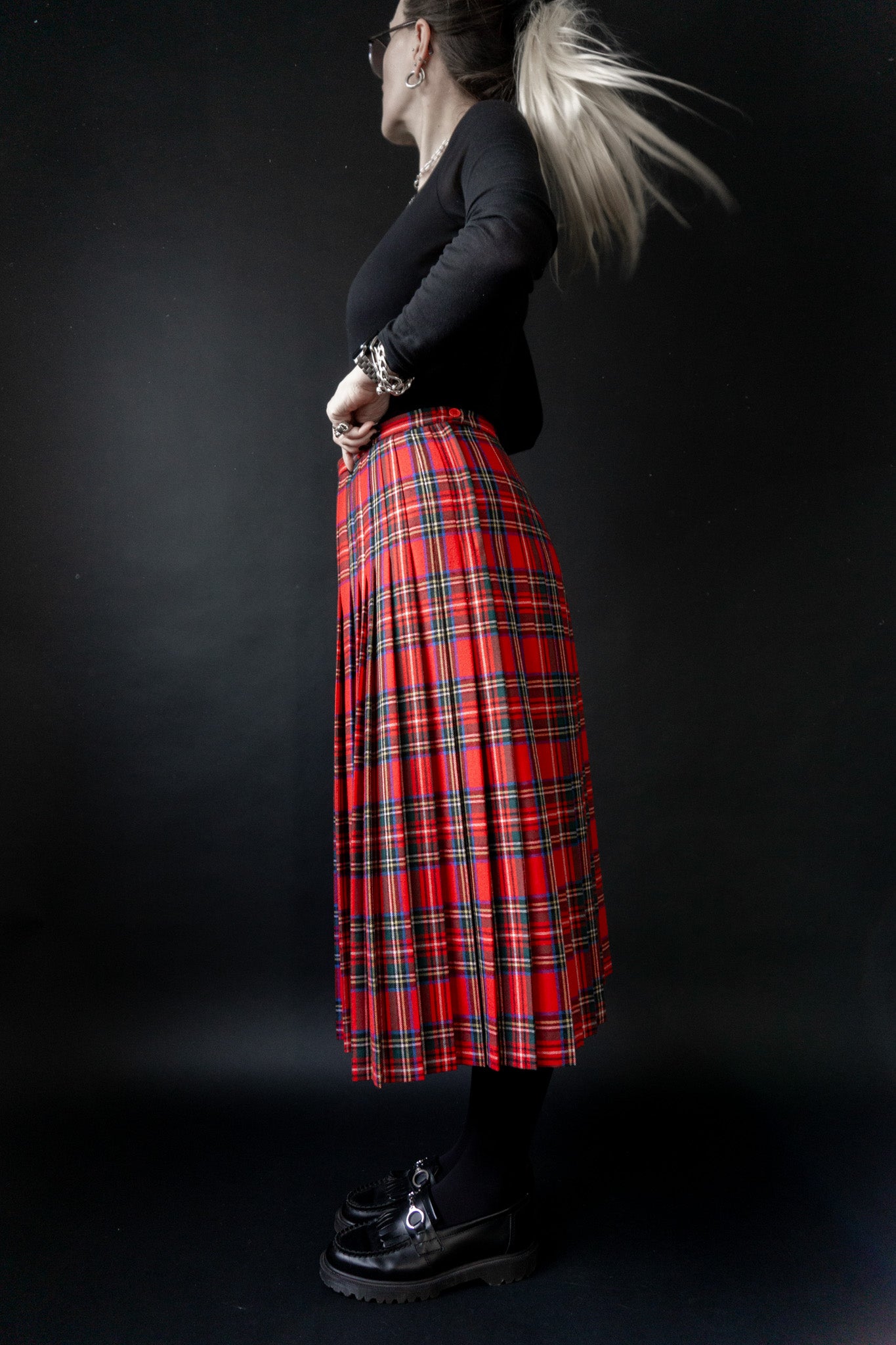 80s Schottenrock, Kilt, M