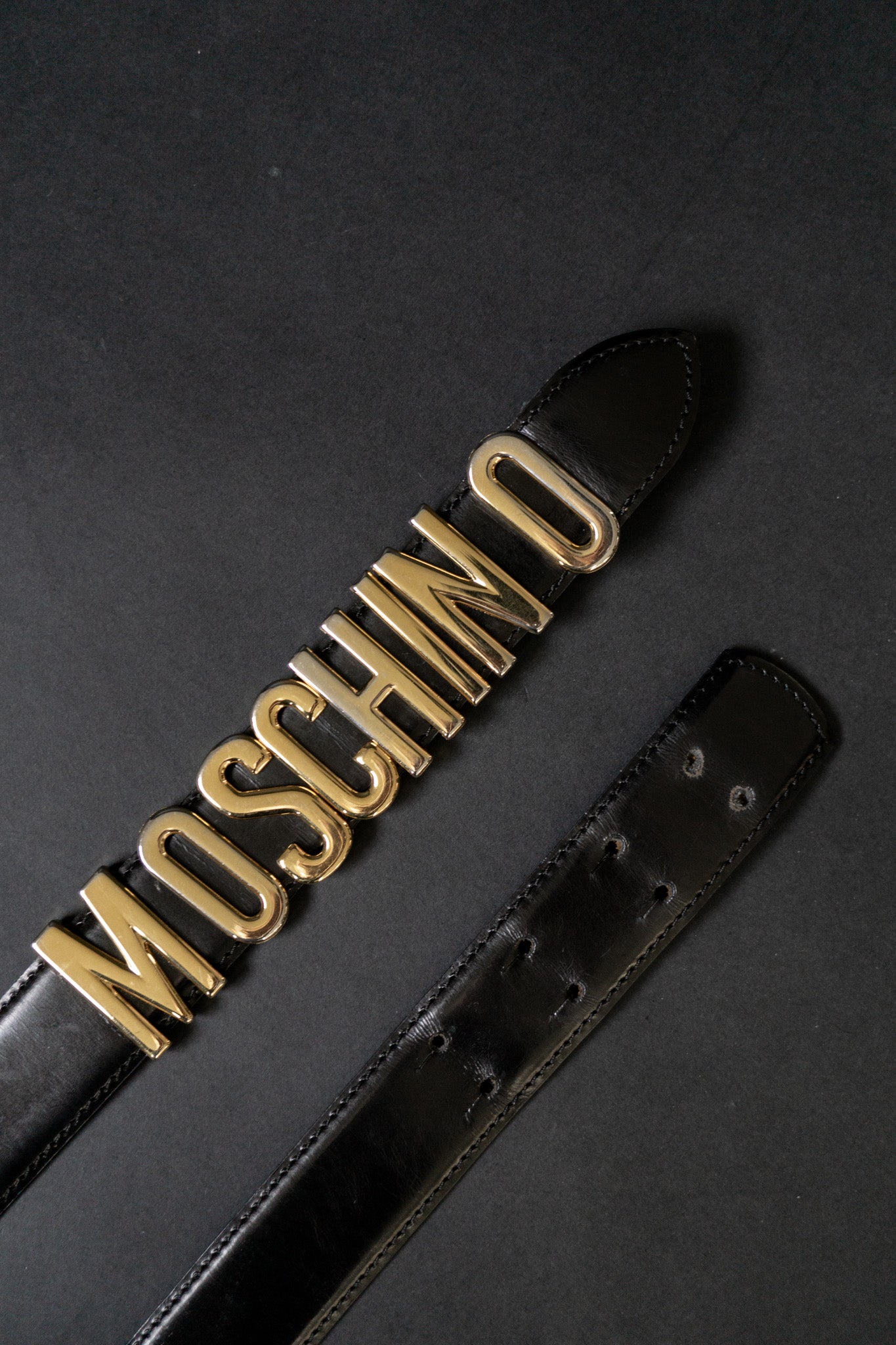 80s Moschino Belt, XS–S