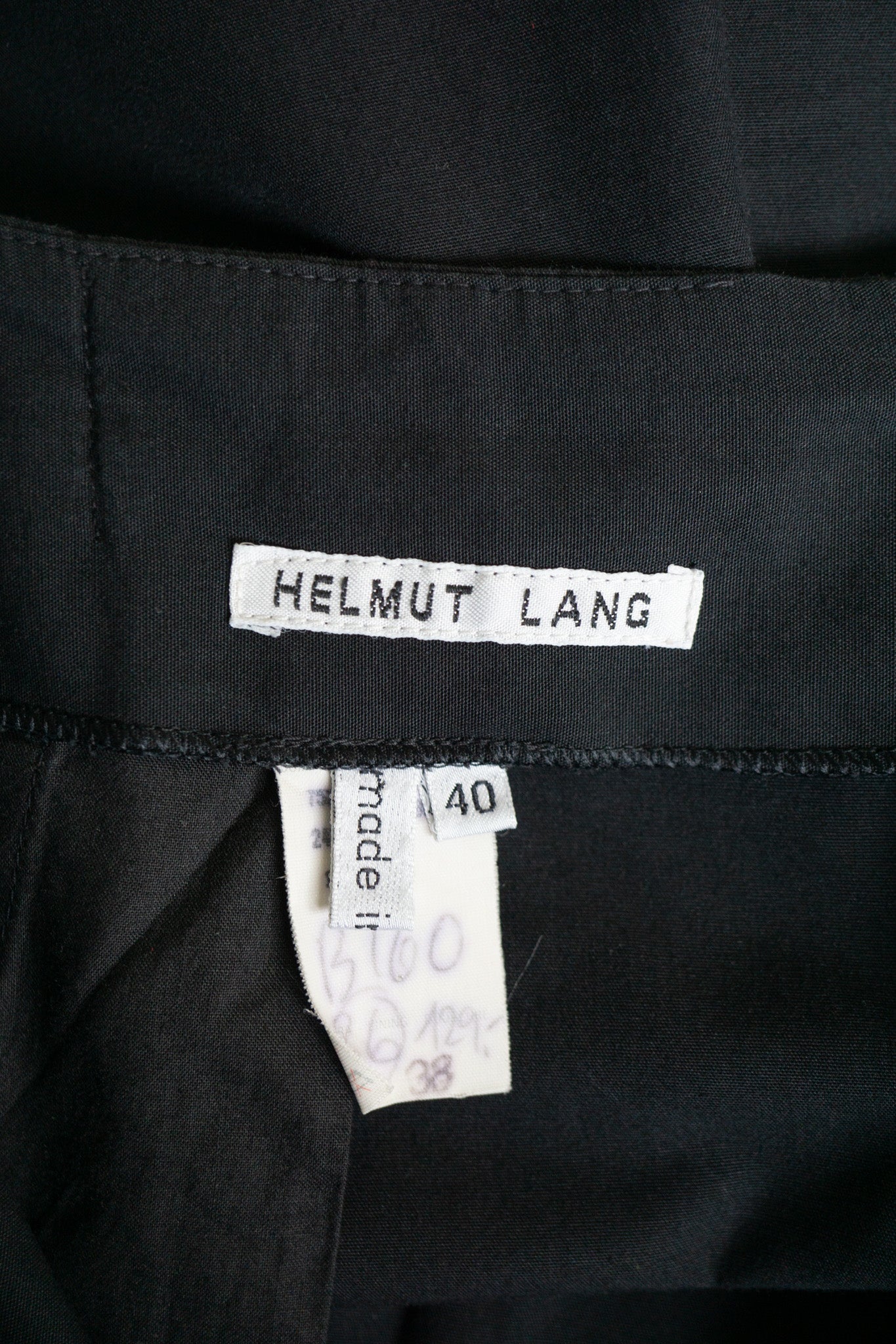 HELMUT LANG Hose, Schwarz, XS