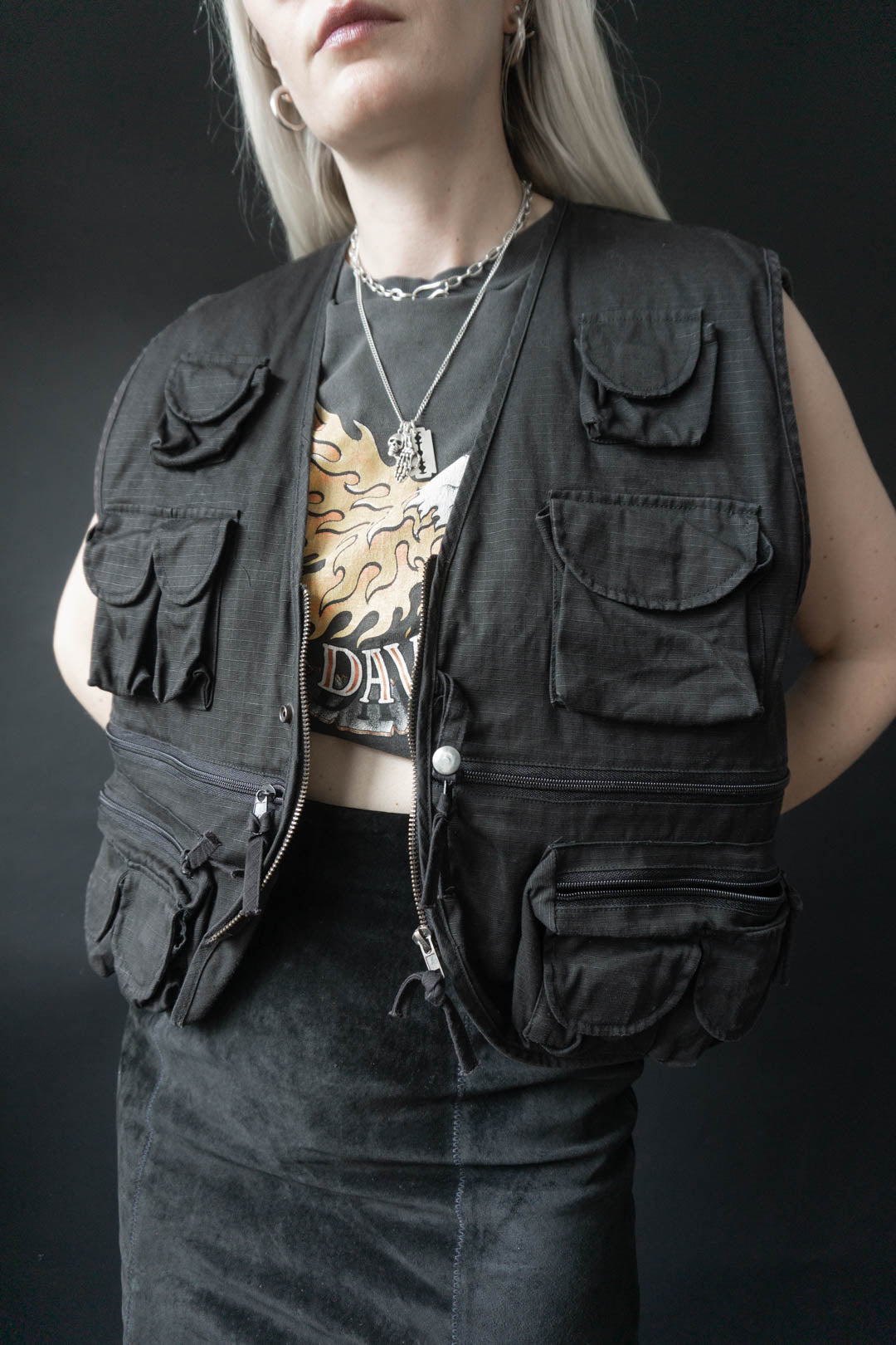 –Personal Archive– Combat Vest Black, S–L