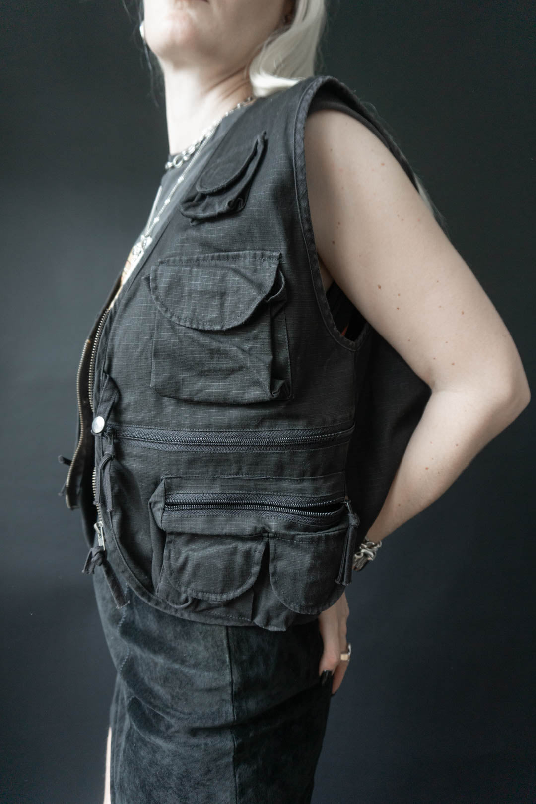 –Personal Archive– Combat Vest Black, S–L